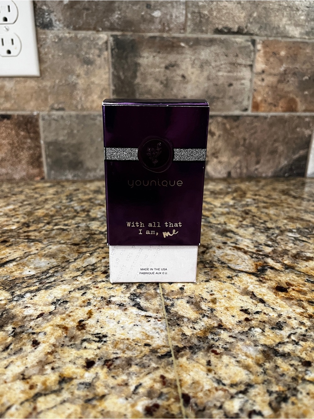 Younique With All That I Am EDT Spray Perfume 1.7 oz Open 3/4 Full